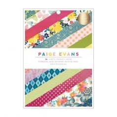   Scrapbook papírkészlet , Paper Pad - AC - PE - Wonders - 6 x 8 - Gold Foil /  -  (36 lap)