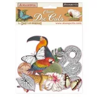   Kivágat (áttetsző) , Amazonia / Stamperia Clear Die Cuts -  (1 csomag)