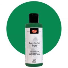   Akril festék 90 ml, ViVa Decor Acrylic Paint Matt / Matt Green (1 db)
