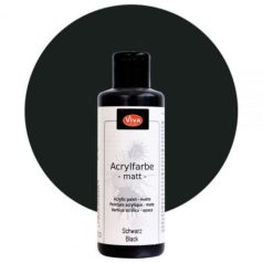   Akril festék 90 ml, ViVa Decor Acrylic Paint Matt / Matt Black -  (1 db)