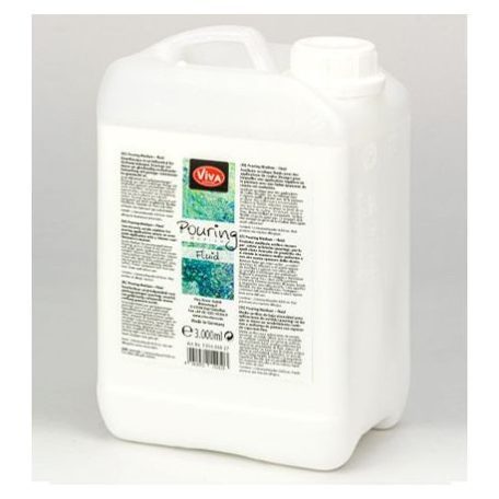 Átlátszó akril-adalék 3000 ml, ViVa Decor Pouring / Pouring Medium Fluid, Transparent -  (1 db)