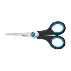   Általános olló 13cm, Westcott General scissors / Easy Grip RVS, soft grip (1 db)