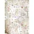 Rizspapír A4, Stamperia Rice Paper / Romantic Threads embellishment -  (1 lap)