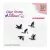 Szilikonbélyegző , Nellie's Choice Clear Stamps / Flying birds -  (1 csomag)