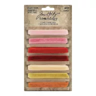   Díszítőelem , Velvet Trims Warm / Tim Holtz Idea-ology -  (1 csomag)