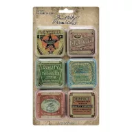   Díszítőelem , Tin Tops / Tim Holtz Idea-ology -  (1 csomag)