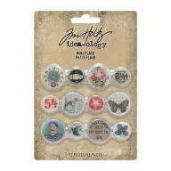   Díszítőelem , Mini Flair / Tim Holtz Idea-ology -  (1 csomag)