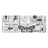   Díszítőelem , Collage Paper Entomology / Tim Holtz Idea-ology -  (1 csomag)