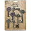 Díszítőelem , Word Keys / Tim Holtz Idea-ology -  (1 csomag)