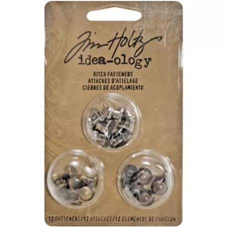 Díszítőelem , Hitch Fasteners / Tim Holtz Idea-ology -  (1 csomag)
