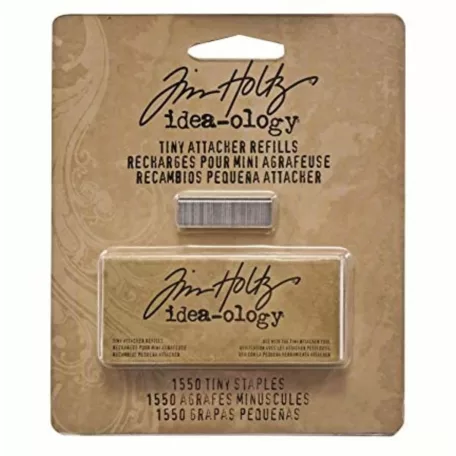 Tim Holtz Idea-ology Tűzőgép kapocs Tiny Attacher Refills 1550 db