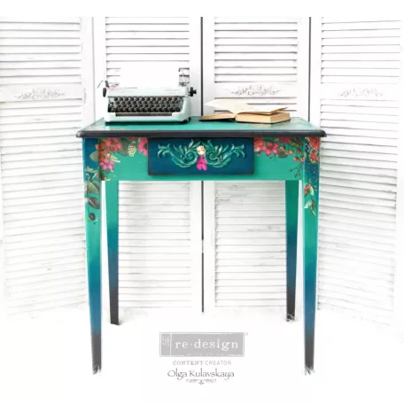 ReDesign with Prima szilikon öntőforma, 5x8 Inch Decor Mould /  Antique Scrolls (1 db)