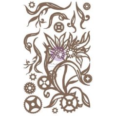   Chipbaord , Steampunk Blooms / Finnabair Decorative Chipboard -  (1 csomag)