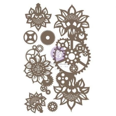 Chipbaord , Machine Floral Decors / Finnabair Decorative Chipboard -  (1 csomag)