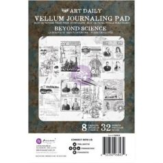   Vellum Journaling Pad , Beyond Science / Finnabair Art Daily -  (1 csomag)