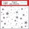 Stencil 6" (15 cm), Echo Park A Magical Place / Hearts Stars -  (1 db)