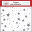 Stencil 6" (15 cm), Echo Park A Magical Place / Hearts Stars -  (1 db)