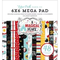   Papírkészlet 6", Echo Park A Magical Place / Cardmakers Mega Pad - Kétoldalas (48 lap)
