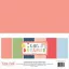 Papírkészlet 12", Echo Park Little Dreamer Girl / Solids Kit - Alapkarton (1 csomag)