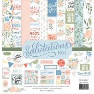   Echo Park Scrapbook Papírkészlet 12" (30 cm) Salutations No. 1 / Collection Kit (1 csomag)