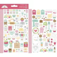   Doodlebug Design Matrica  Made With Love - Mini Icons Sticker (2 ív)