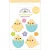 3D díszítőelem , Doodlebug Design / Beak-a-Boo - Doodle-Pops 3D Stickers (1 csomag)