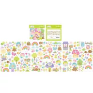   Kivágatok , Doodlebug Design / Fairy Garden - Odds & Ends Die-Cuts (1 csomag)