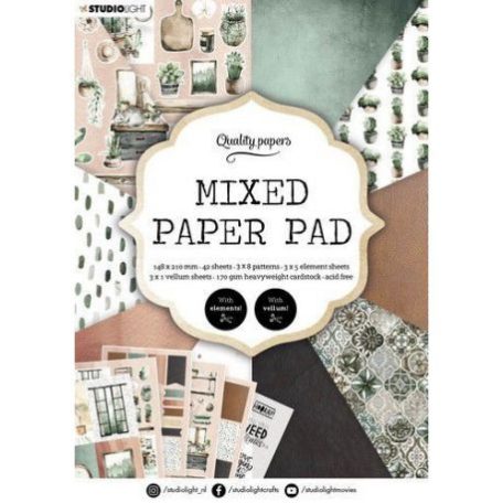 Papírkészlet A5, Essentials nr.157 / SL Mixed Paper Pad (1 csomag)