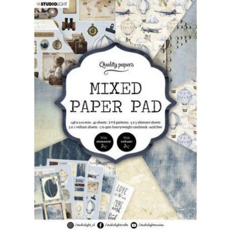 Papírkészlet A5, Essentials nr.162 / SL Mixed Paper Pad (1 csomag)