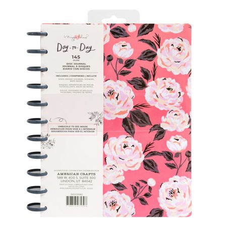 Kreatív tervező, Day-to-Day disc planner Floral / Crate Paper - Maggie Holmes (1 csomag)