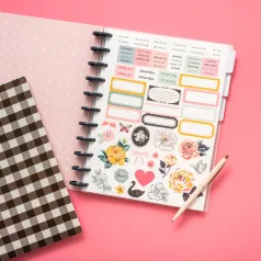   Kreatív tervező, Day-to-Day disc planner Floral / Crate Paper - Maggie Holmes (1 csomag)