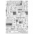 Dombornyomó mappa , Circuit 665372 Tim Holtz / Sizzix Multi-Level Textured Impressions Embossing Folder -  (1 csomag)