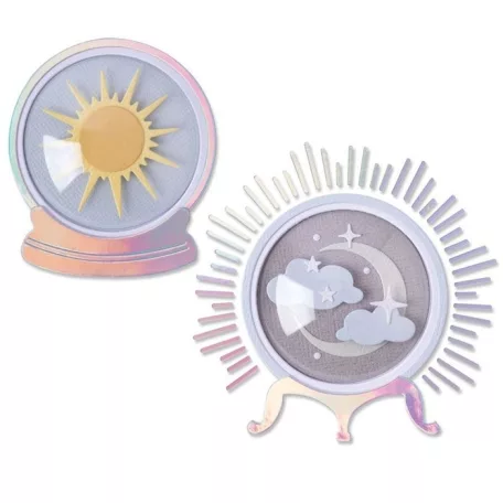 SIZZIX vágósablon, Crystal Ball  665316 Olivia Rose / Sizzix Thinlits Die -  (1 csomag)