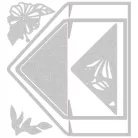 SIZZIX vágósablonDelicate Envelope Liners Sizzix Thinlits Die (1 csomag)