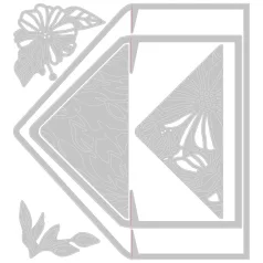   SIZZIX vágósablonDelicate Envelope Liners Sizzix Thinlits Die (1 csomag)