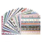 Craft Smith Holiday Ballet Scrapbook Papírkészlet 12" (30 cm) Paper Pad (48 lap)