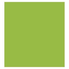 Dekorgumi 2 mm, Eva Foam / Pastel Green (1 db)