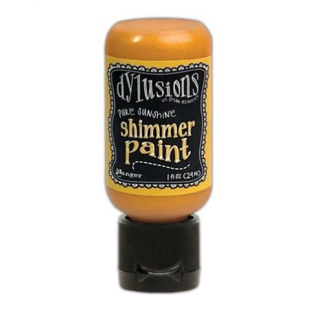 Gyöngyház akril festék , Dylusions shimmer paint / Pure sunshine (1 db)