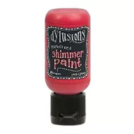  Gyöngyház akril festék , Dylusions shimmer paint / Postbox red (1 db)