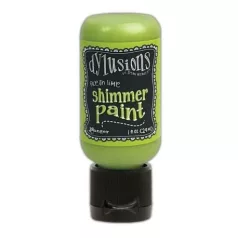   Gyöngyház akril festék , Dylusions shimmer paint / Fresh lime (1 db)