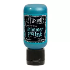   Gyöngyház akril festék , Dylusions shimmer paint / Calypso teal (1 db)