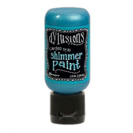 Gyöngyház akril festék , Dylusions shimmer paint / Calypso teal (1 db)