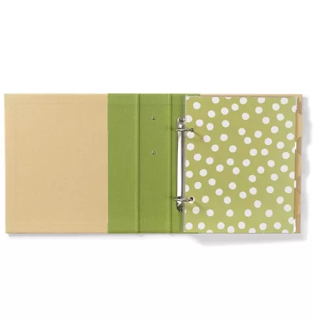 Simple Stories Album készlet 6"x8", SN@P! Binder / Green (1 csomag)
