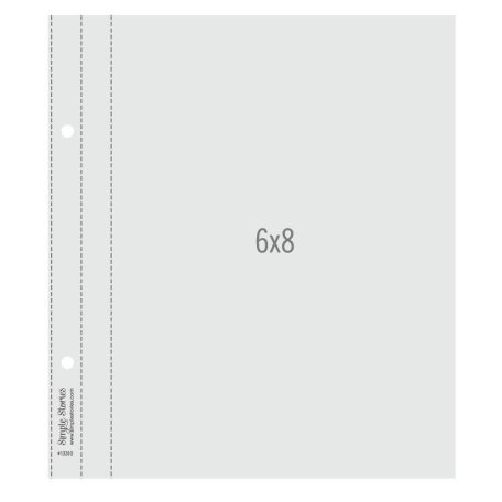 Albumtasak 6"x8", Simple Stories SN@P! Flipbook / Page Refills 6x8  -  (1 csomag)