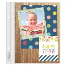 Albumtasak 6"x8", Simple Stories SN@P! Flipbook / Page Refills 6x8  -  (1 csomag)