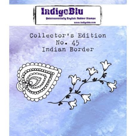 Gumibélyegző , IndigoBlu Rubber Stamps / Collector's No. 45 Indian Border -  (1 csomag)