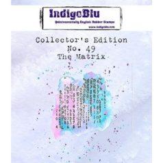   Gumibélyegző , IndigoBlu Rubber Stamps / Collectors’ Edition no.49 The Matrix -  (1 csomag)