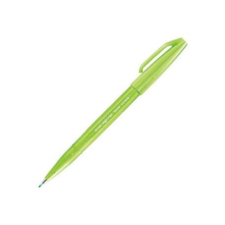 Ecsetfilc , Pentel Touch Sign Pen® Brush Tip / Light Green (1 db)