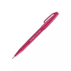   Ecsetfilc , Pentel Touch Sign Pen® Brush Tip / Burgundy -  (1 db)
