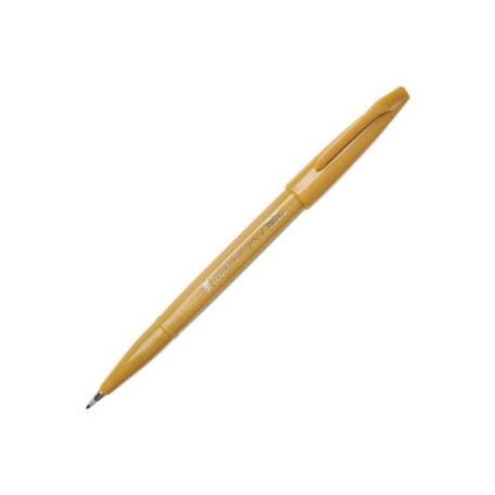 Ecsetfilc , Pentel Touch Sign Pen® Brush Tip / Yellow Ochre (1 db)